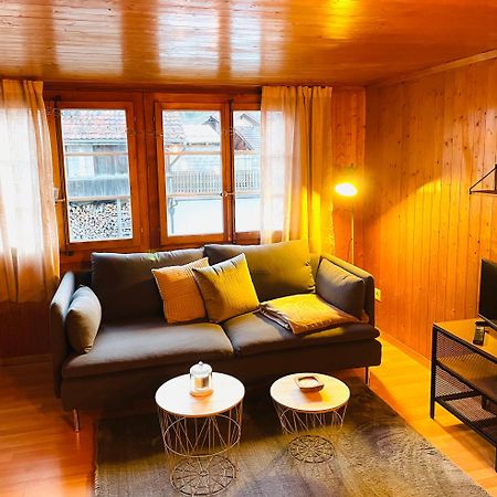 Charming, Well-Equipped Alpine Apartment คันเดอร์ชเตค ภายนอก รูปภาพ